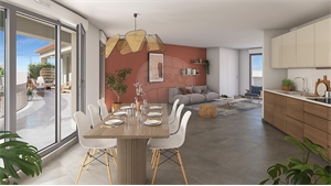 t4 à la vente -   06600  ANTIBES, surface 86 m2 vente t4 - UBI445110254